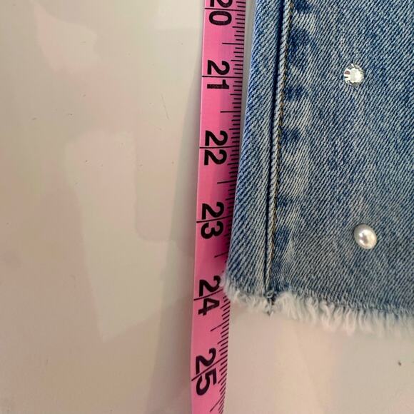 Siwy Jenna Louise twisted seam crop flare jean Sz 24 in perfect condition - Picture 8 of 14